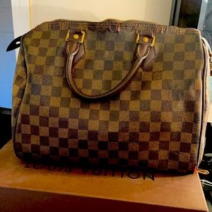 Louis Vuitton Speedy 30, slightly used but in good condition.
